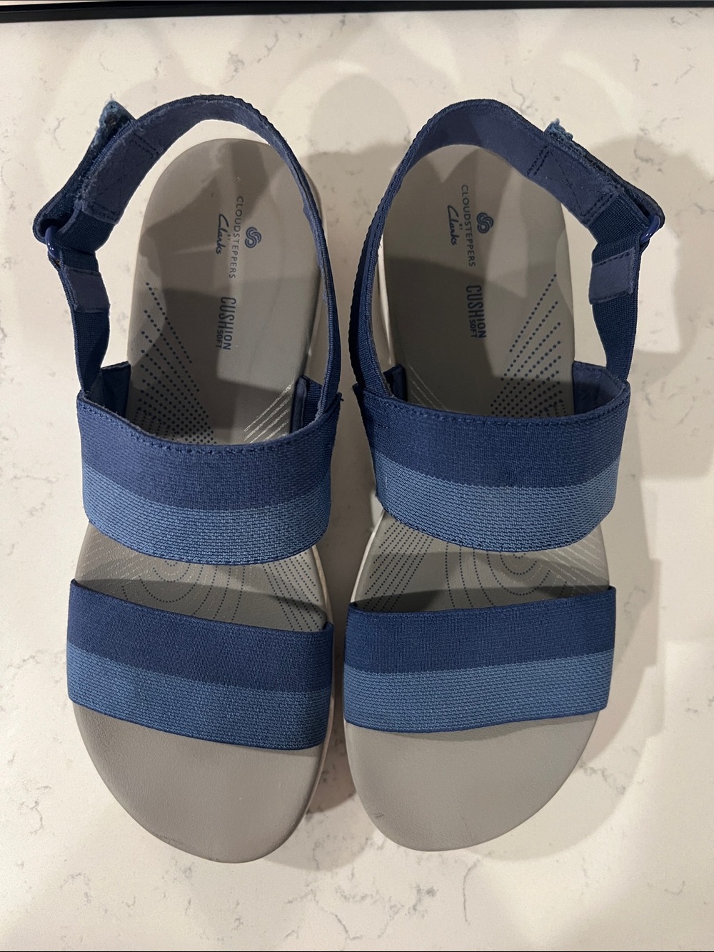 Clarks Women's Arla Jacory Wedge Sandal Size 8.5 - Picture 9 of 16